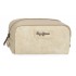 Borseta cosmetice dama, Pepe Jeans Jana, bej, 17x9x6.5 cm