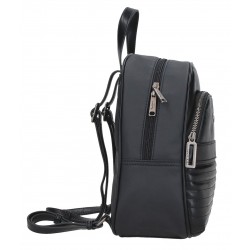 Rucsac dama, Pepe Jeans Biker, negru, 20x27x10 cm