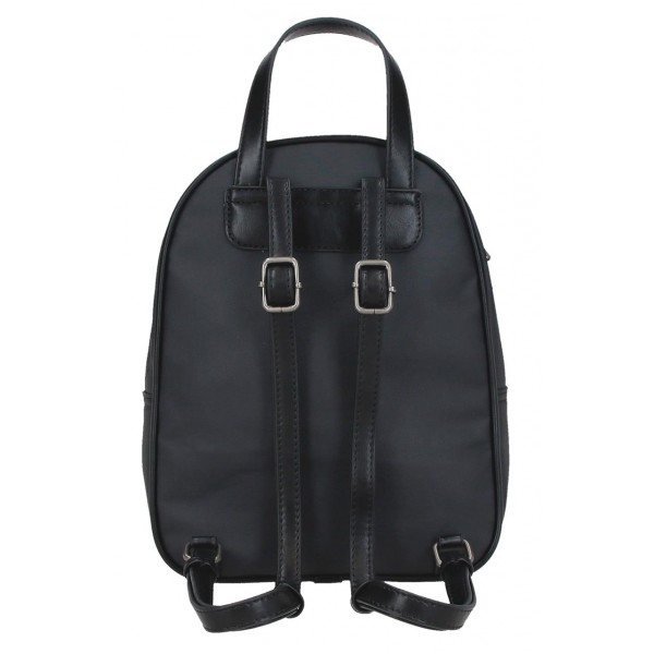 Rucsac dama, Pepe Jeans Biker, negru, 20x27x10 cm