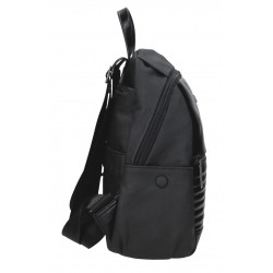 Rucsac dama, Pepe Jeans Biker, adaptabil, negru, 25x35x13 cm