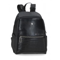 Rucsac dama, Pepe Jeans Biker, adaptabil, negru, 25x35x13 cm