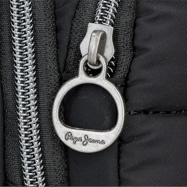 Rucsac dama, Pepe Jeans Aura, adaptabil, negru, 36x28x14 cm