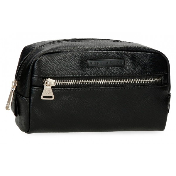 Borseta dama, Pepe Jeans Elia, neagra, 20.5x11.5x6.5 cm