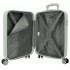 Troler cabina Movom My Little Garden ABS, 4 roti, verde menta, 20x55x38 cm