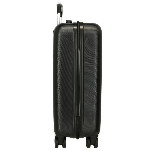 Troler cabina copii Movom Offside Goal ABS, 4 roti, negru, 20x55x38 cm