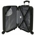 Troler cabina copii Movom Offside Goal ABS, 4 roti, negru, 20x55x38 cm