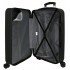 Troler mediu copii Movom Offside Goal ABS, 4 roti, negru, 23x65x46 cm