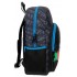 Rucsac baieti Movom Offside negru adaptabil 13x40x30 cm