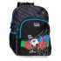 Rucsac baieti Movom Offside negru adaptabil 13x40x30 cm