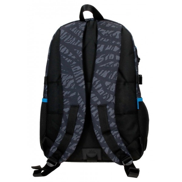 Rucsac Movom Offside negru adaptabil, 2 compartimente negru 19x45x32 cm
