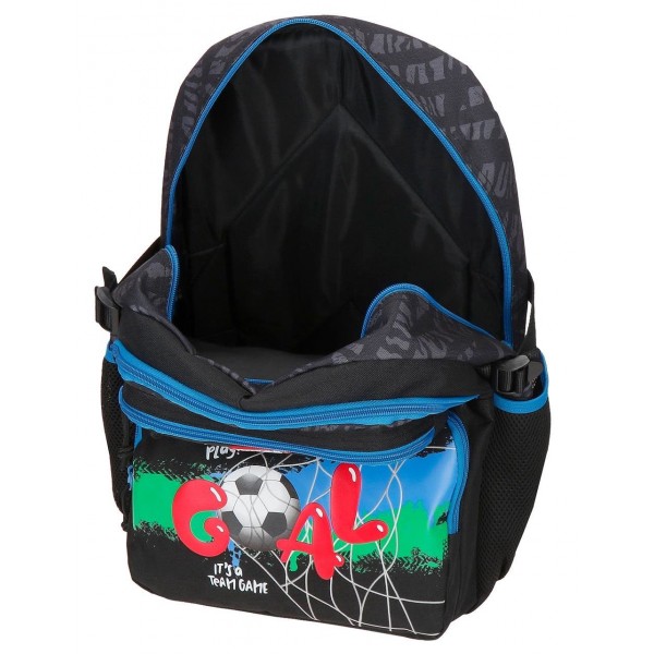 Rucsac Movom Offside negru adaptabil, 2 compartimente negru 19x45x32 cm