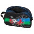 Borseta cosmetice Movom Offside negru, 2 compartimente 10x16x26 cm