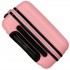 Troler cabina copii Movom Luggage ABS 4 roti, nude 20x55x38 cm