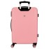 Troler mediu Movom Luggage ABS, 4 roti, extensibil nude, 23x65x46 cm