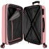 Troler mediu Movom Luggage ABS, 4 roti, extensibil nude, 23x65x46 cm