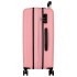 Troler mediu Movom Luggage ABS, 4 roti, extensibil nude, 23x65x46 cm