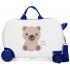 Valiza copii ride-on Roll Road Happy Pets My Little Teddy ABS, 4 roti, 20x31x45 cm
