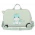 Valiza copii ride-on Roll Road Happy Pets My Little Dino ABS, 4 roti, 20x31x45 cm