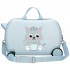 Valiza copii ride-on Roll Road Happy Pets My Little Cat, ABS 4 roti, 20x31x45 cm
