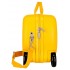 Valiza copii ride-on Roll Road Happy Pets Giraffe ABS, 4 roti, 20x31x45 cm