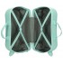 Valiza copii ride-on Roll Road Happy Pets Owl ABS, turcoaz 4 roti, 20x31x45 cm