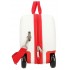 Valiza copii ride-on Roll Road Happy Pets Lion ABS, 4 roti, 20x31x45 cm