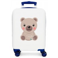 Troler copii Roll Road Happy Pets My Little Teddy ABS, 4 roti, 20x50x33 cm