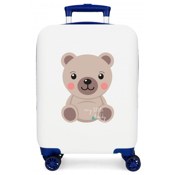 Troler copii Roll Road Happy Pets My Little Teddy ABS, 4 roti, 20x50x33 cm