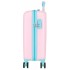 Troler copii cabina Roll Road Happy Pets My Little Unicorn ABS, 4 roti, roz/turcoaz, 20x50x33 cm
