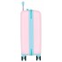 Troler copii cabina Roll Road Happy Pets My Little Unicorn ABS, 4 roti, roz/turcoaz, 20x50x33 cm