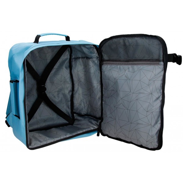 Rucsac calatorie Movom Foster albastru, adaptabil 20x40x30 cm