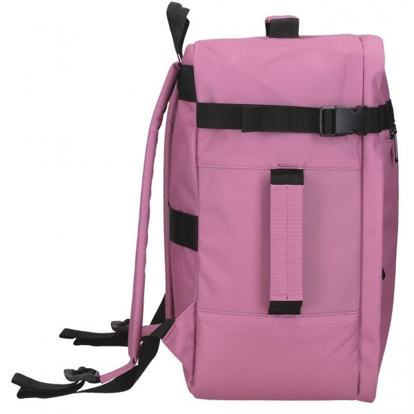 Rucsac calatorie Movom Foster roz zmeuriu, adaptabil 20x40x30 cm