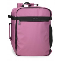 Rucsac calatorie Movom Foster roz zmeuriu, adaptabil 20x40x30 cm