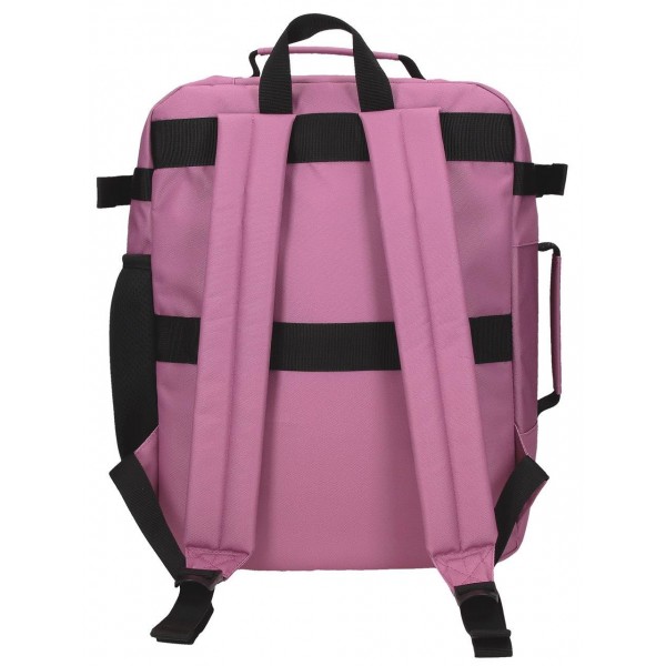Rucsac calatorie Movom Foster roz zmeuriu, adaptabil 20x40x30 cm