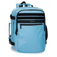 Rucsac calatorie Movom Foster 2 compartimente, albastru adaptabil 20x40x27 cm