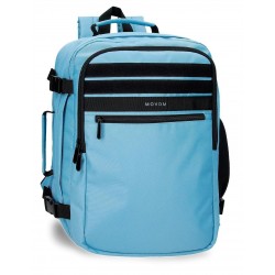 Rucsac calatorie Movom Foster 2 compartimente, albastru adaptabil 20x40x27 cm