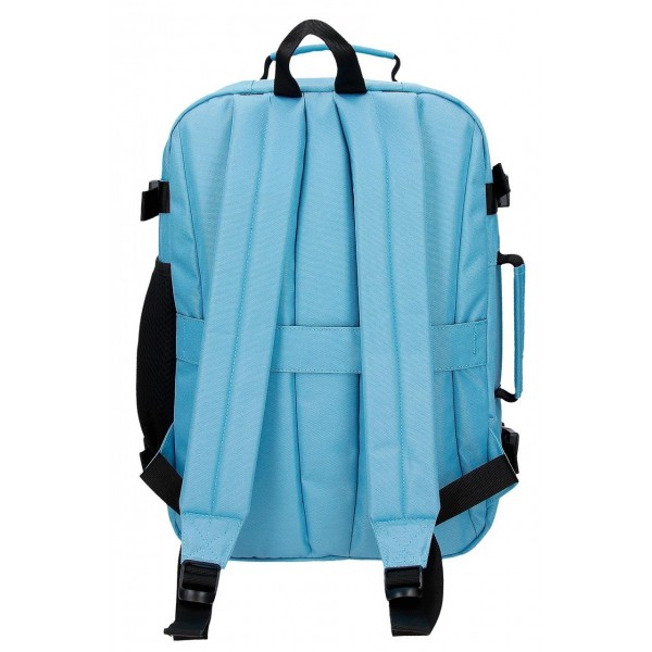 Rucsac calatorie Movom Foster 2 compartimente, albastru adaptabil 20x40x27 cm