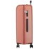 Troler mediu Roll Road Menorca, ABS, extensibil, 4 roti, nude, 24x65x46 cm
