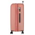 Troler mediu Roll Road Menorca, ABS, extensibil, 4 roti, nude, 24x65x46 cm
