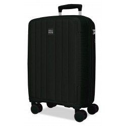 Troler cabina Roll Road Acadia, polipropilena, extensibil, 4 roti, negru, 20x55x35 cm