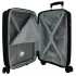 Troler cabina Roll Road Acadia, polipropilena, extensibil, 4 roti, negru, 20x55x35 cm