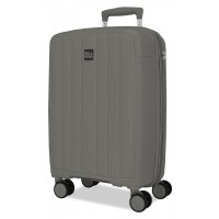 Troler cabina Roll Road Acadia, polipropilena, extensibil, 4 roti, antracit, 20x55x35 cm