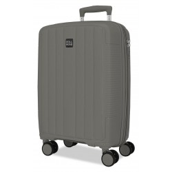 Troler cabina Roll Road Acadia, polipropilena, extensibil, 4 roti, antracit, 20x55x35 cm