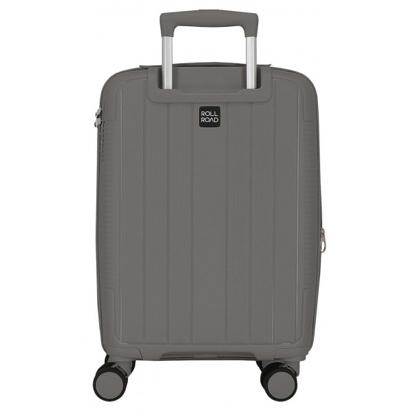 Troler cabina Roll Road Acadia, polipropilena, extensibil, 4 roti, antracit, 20x55x35 cm