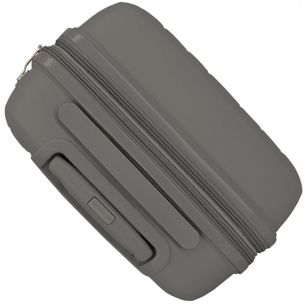 Troler cabina Roll Road Acadia, polipropilena, extensibil, 4 roti, antracit, 20x55x35 cm