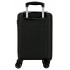 Troler cabina Movom Timber negru, ABS, roti amovibile, 4 roti, 20x40x30 cm