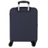Troler cabina Movom Timber, ABS, extensibil, 4 roti, bleumarin, 20x55x40 cm