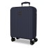 Troler cabina Movom Timber, ABS, extensibil, 4 roti, bleumarin, 20x55x40 cm