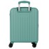 Troler cabina Movom Timber, ABS, extensibil, 4 roti, turcoaz, 20x55x40 cm