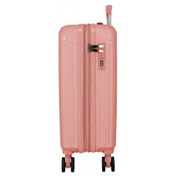 Troler cabina Movom Timber, ABS, extensibil, 4 roti, nude, 20x55x40 cm